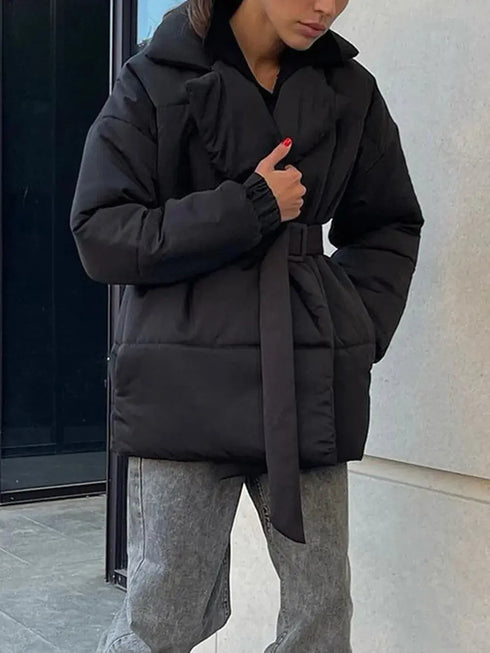 'Reverie' Quilted Puffer Jacket - Celes Fashion